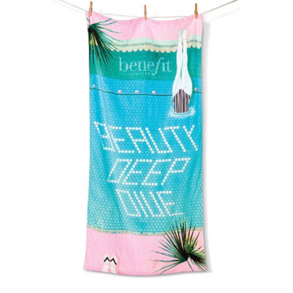 Benefit Cosmetics 2018 Beach Towel